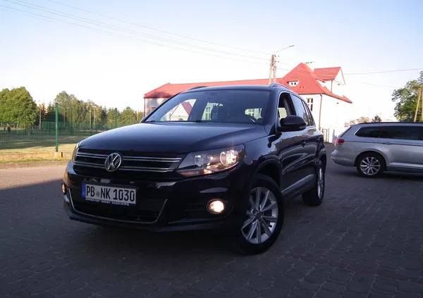 samochody osobowe Volkswagen Tiguan cena 41900 przebieg: 247635, rok produkcji 2012 z Orneta